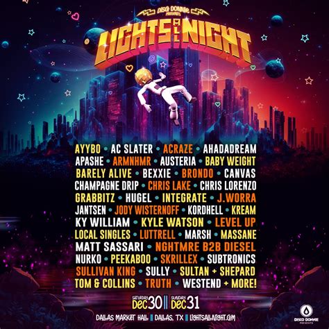 Lights all night 2023 - Very limited $129 loyalty presale tickets end Friday, January 12th! 
